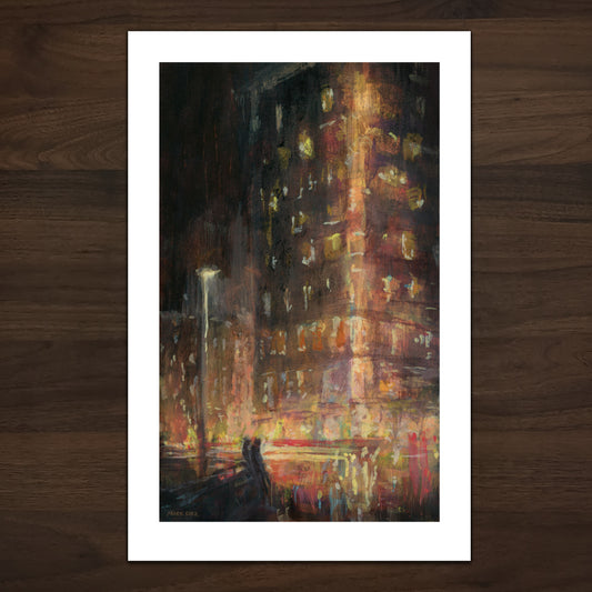 Drizzling City- Archival Prints