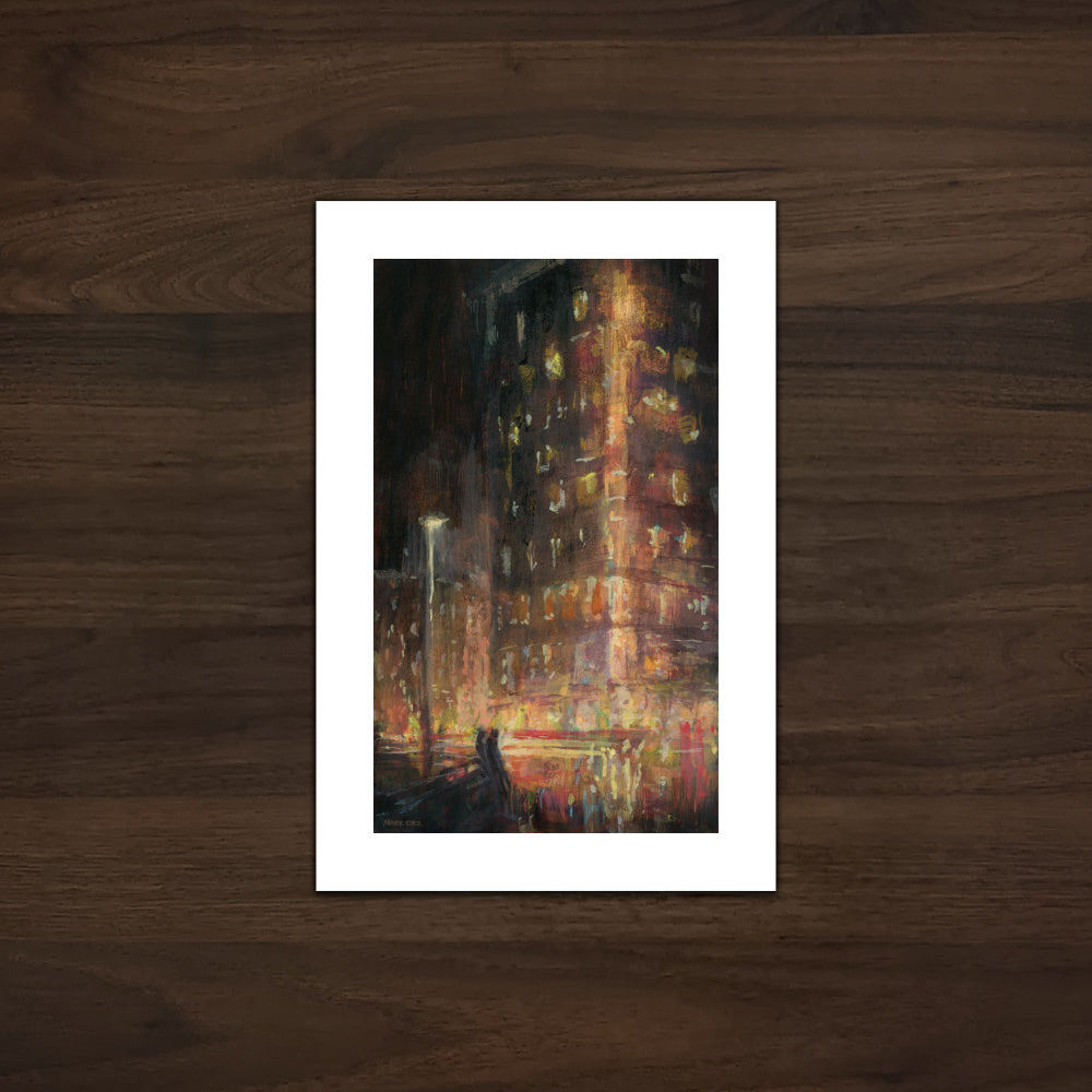 Drizzling City- Archival Prints