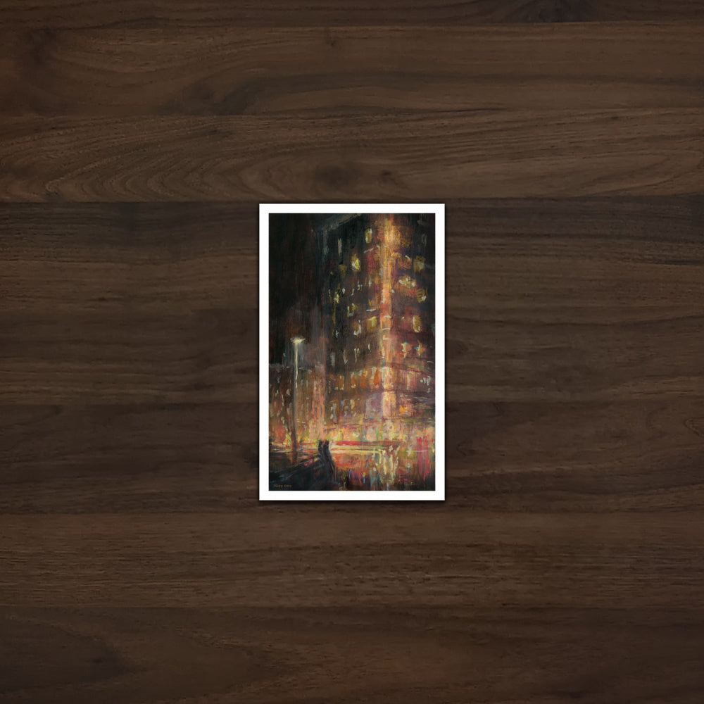 Drizzling City- Archival Prints